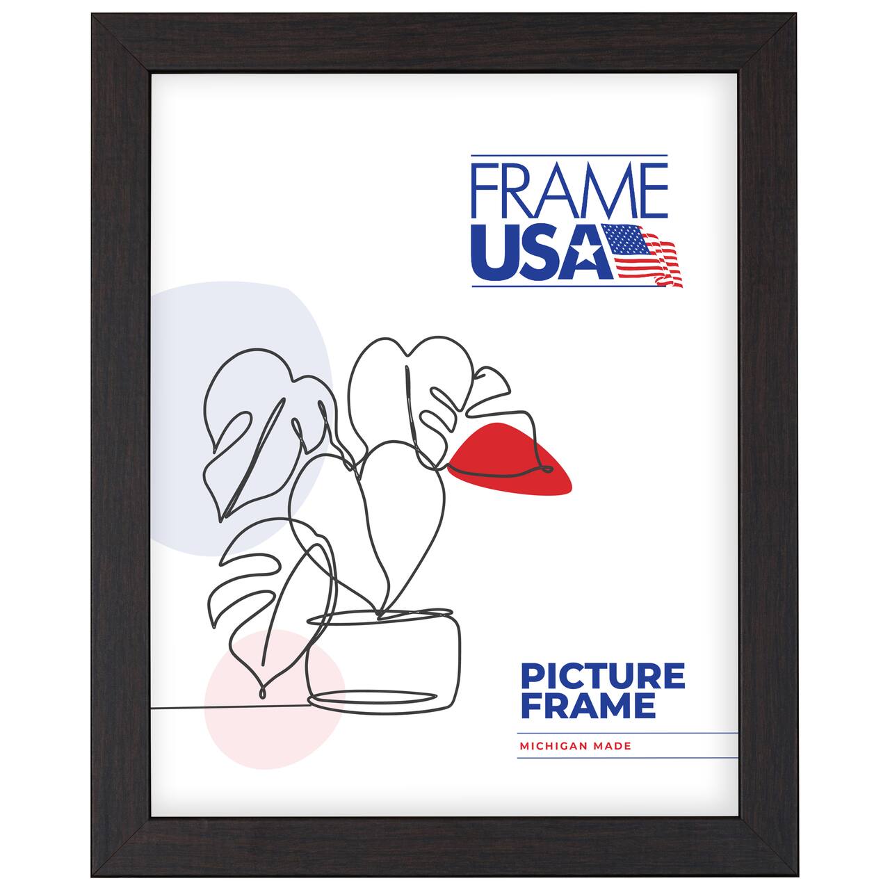 Frame USA TRUE Depth Brown Single Image Picture Frame